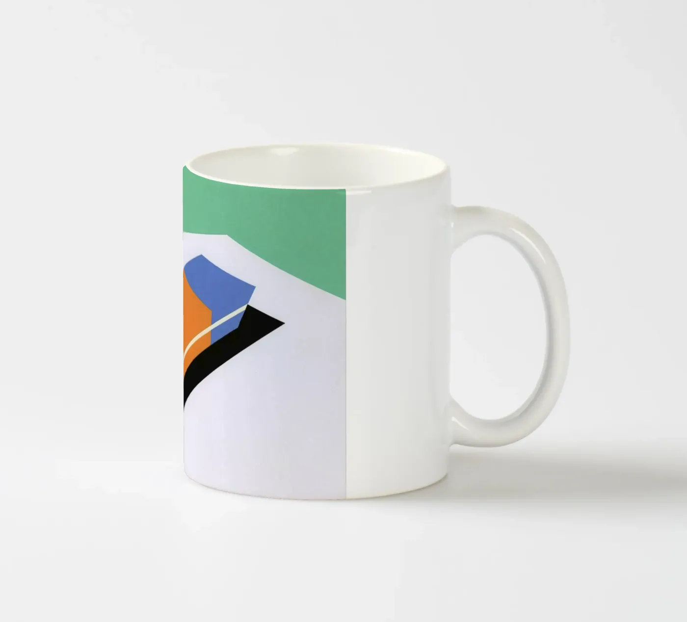 Eraser ceramic mug by Rosi Feist