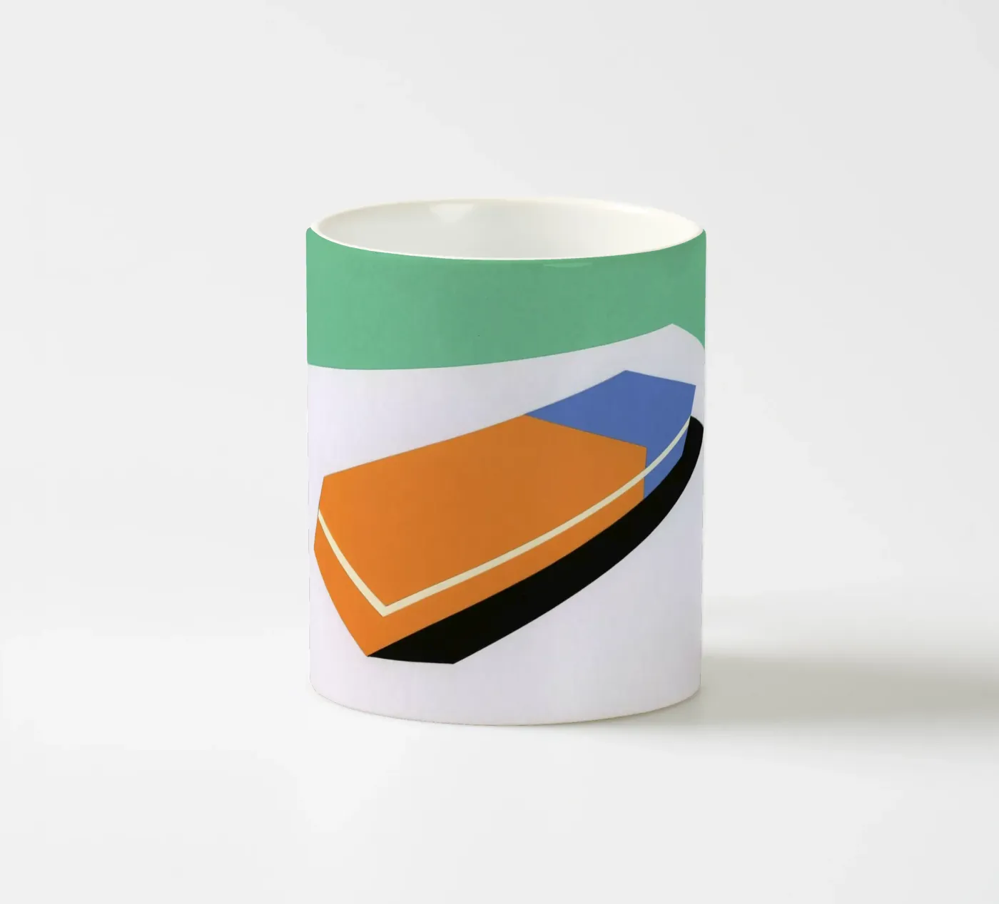 Eraser ceramic mug by Rosi Feist