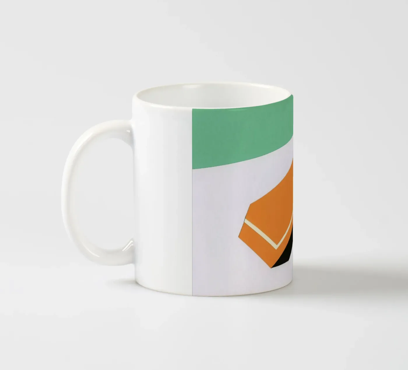 Eraser ceramic mug by Rosi Feist