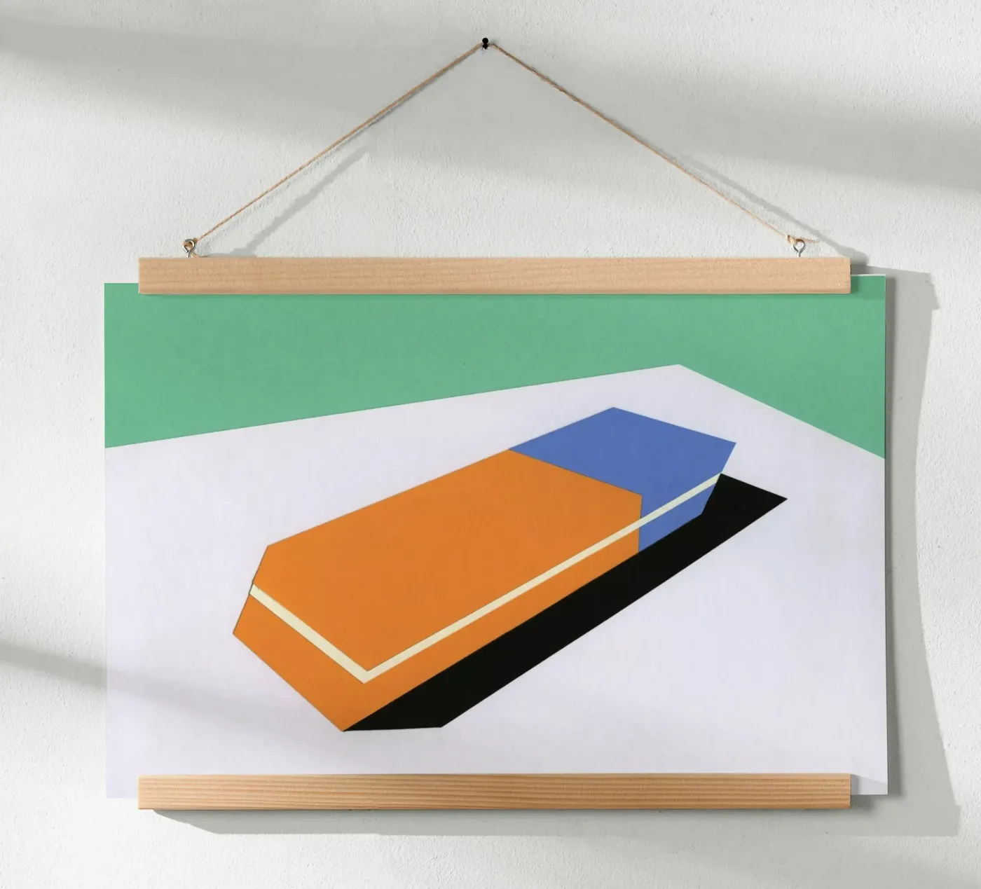Eraser poster by Rosi Feist