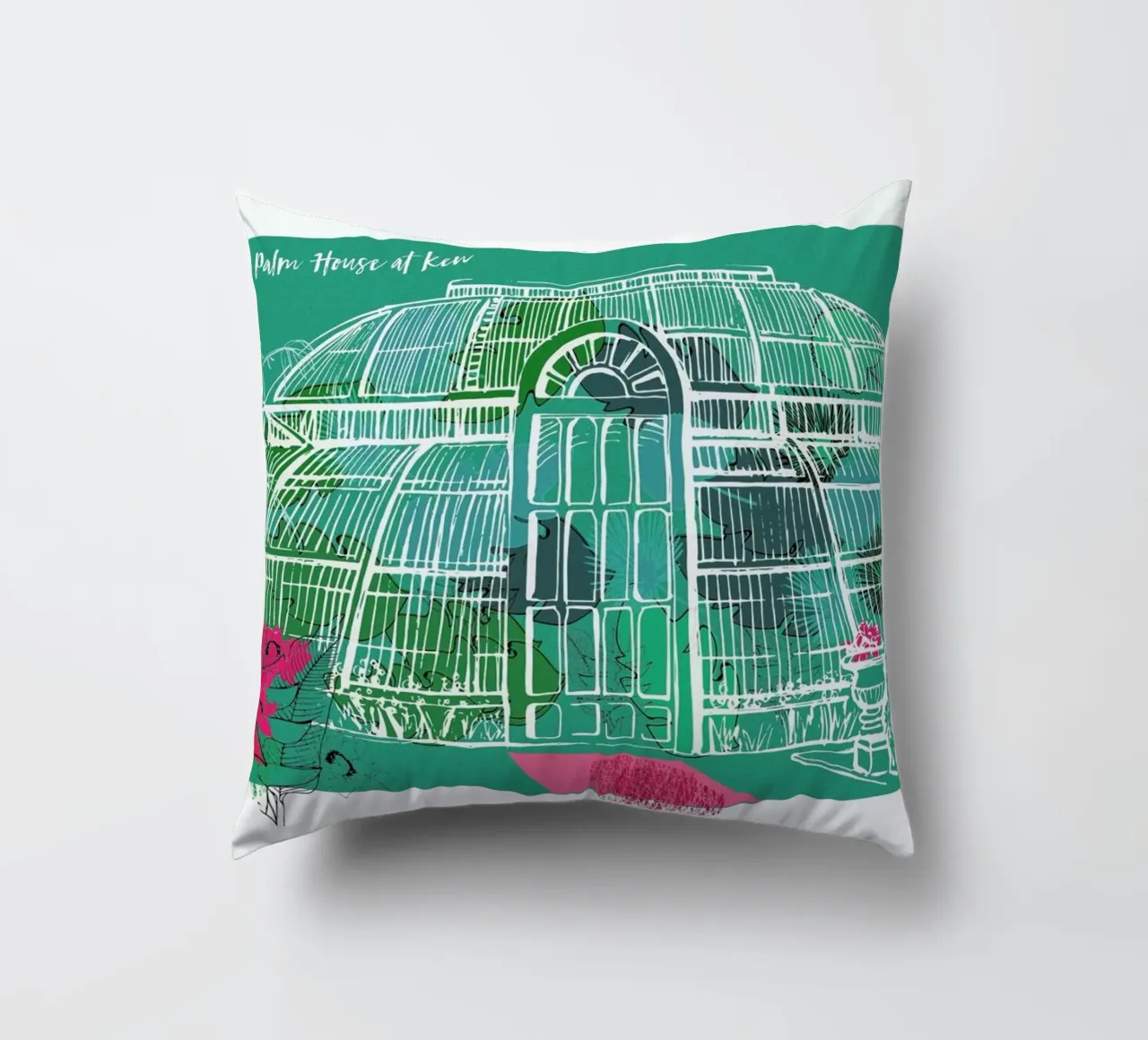 The Palm House cuscino da Rocket68