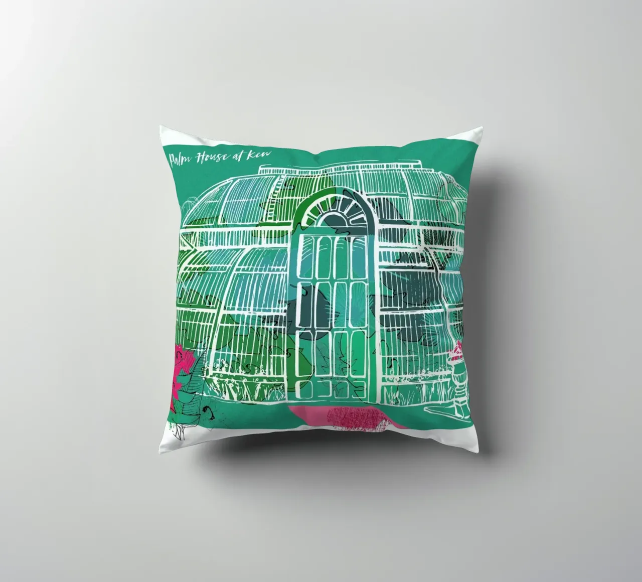 The Palm House cuscino da Rocket68