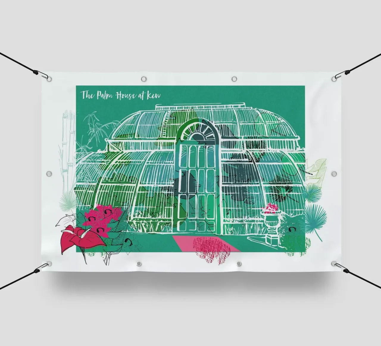 The Palm House telo in pvc da Rocket68