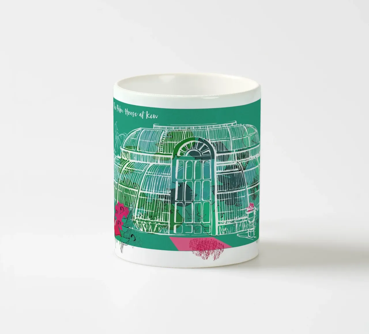 The Palm House tazza in ceramica da Rocket68