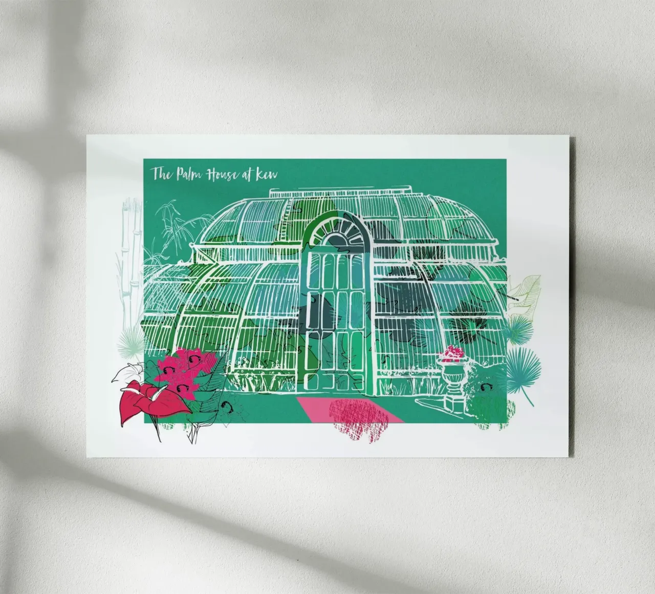The Palm House alluminio dibond da Rocket68
