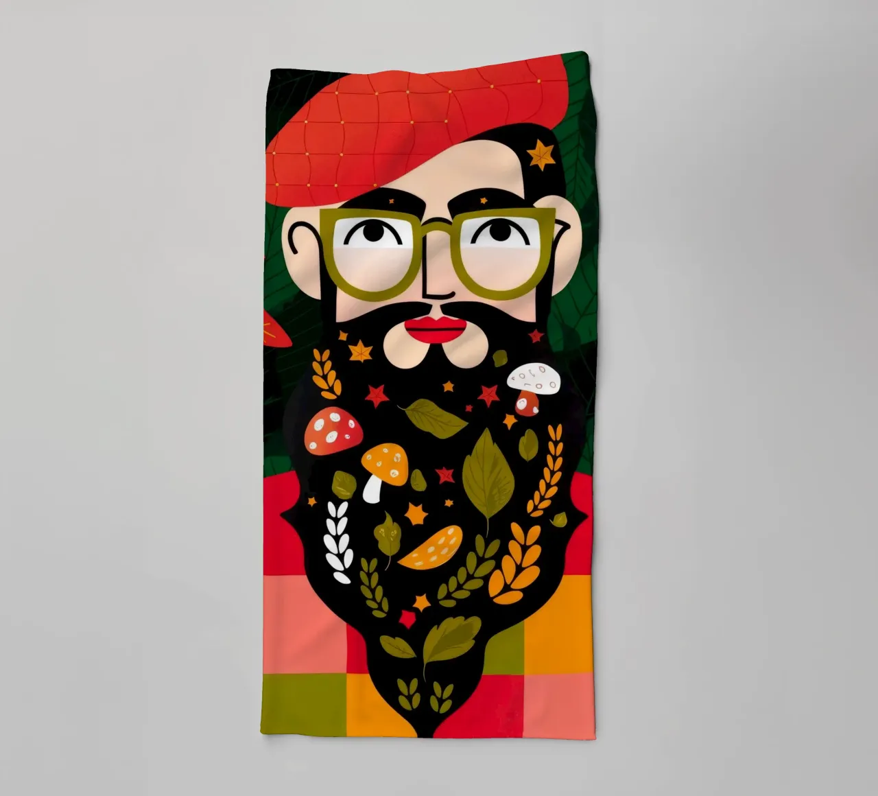 Autumn Vibes towel by Emery Kate