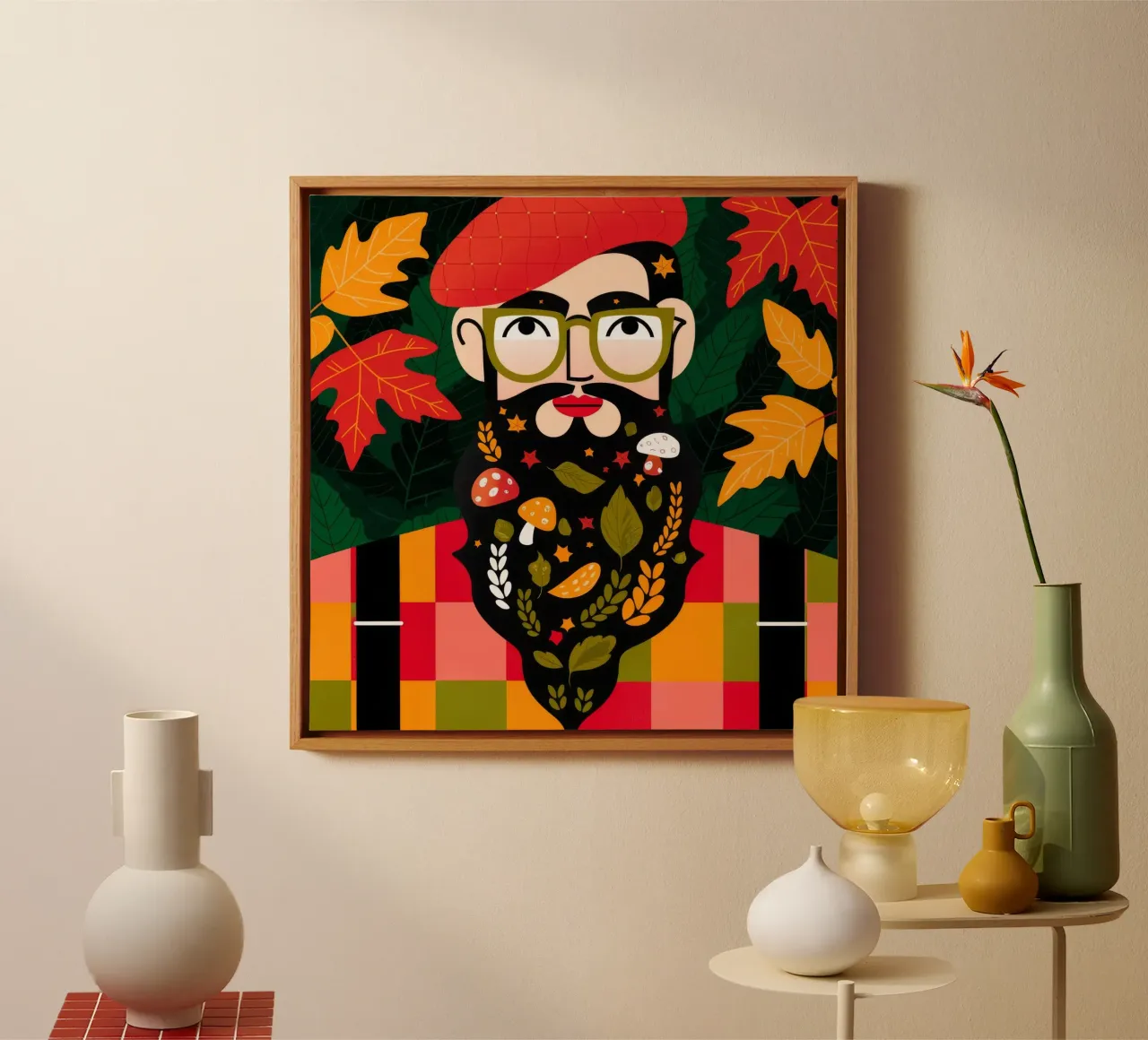 Autumn Vibes canvas by Emery Kate