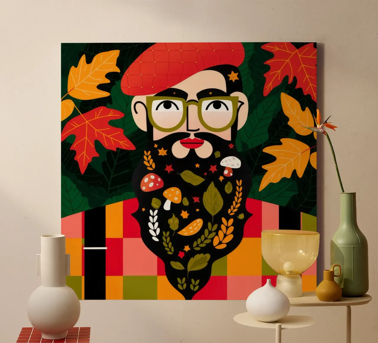 Autumn Vibes canvas by Emery Kate