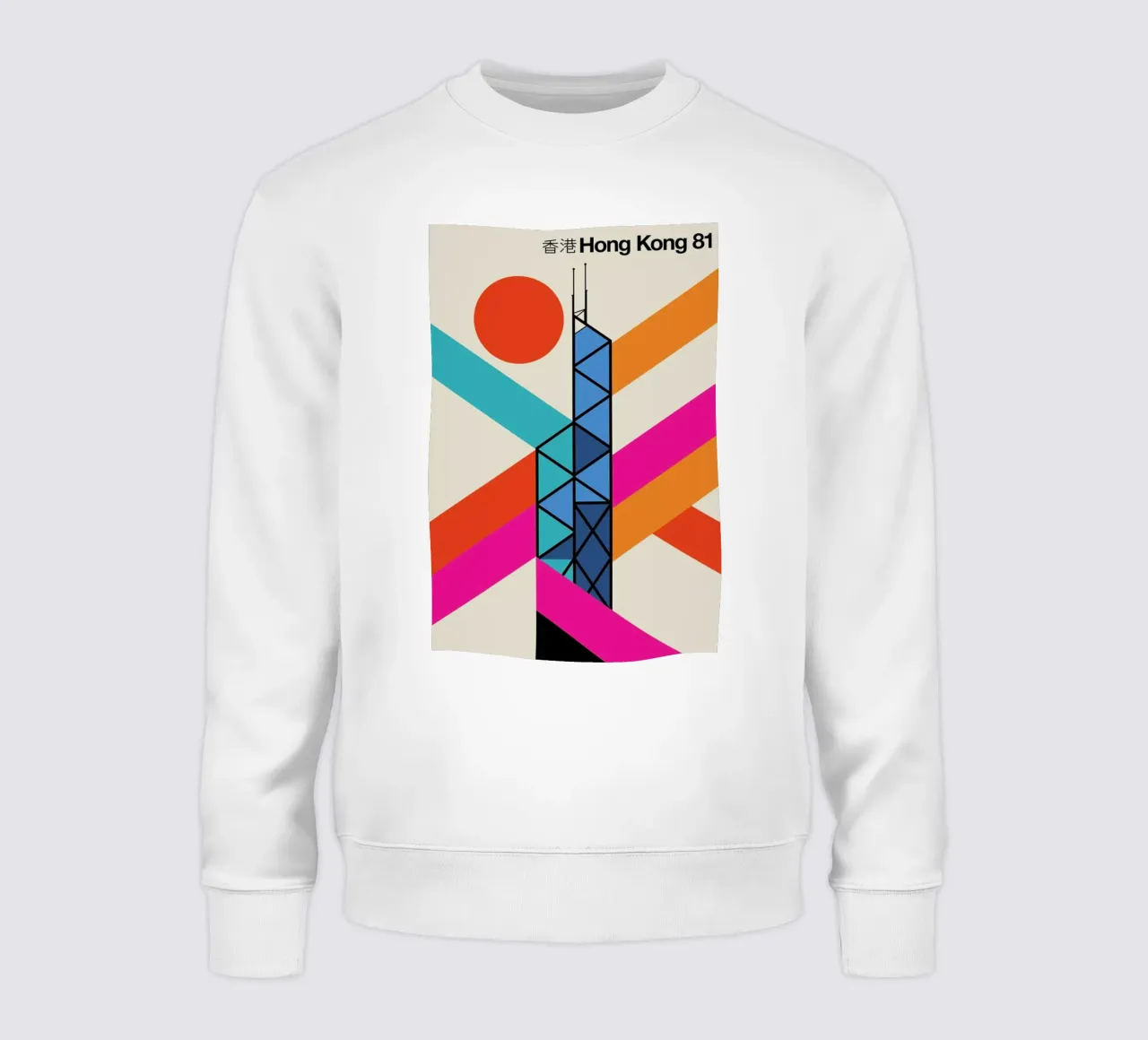 Hong Kong 81 sweatshirt van Bo Lundberg