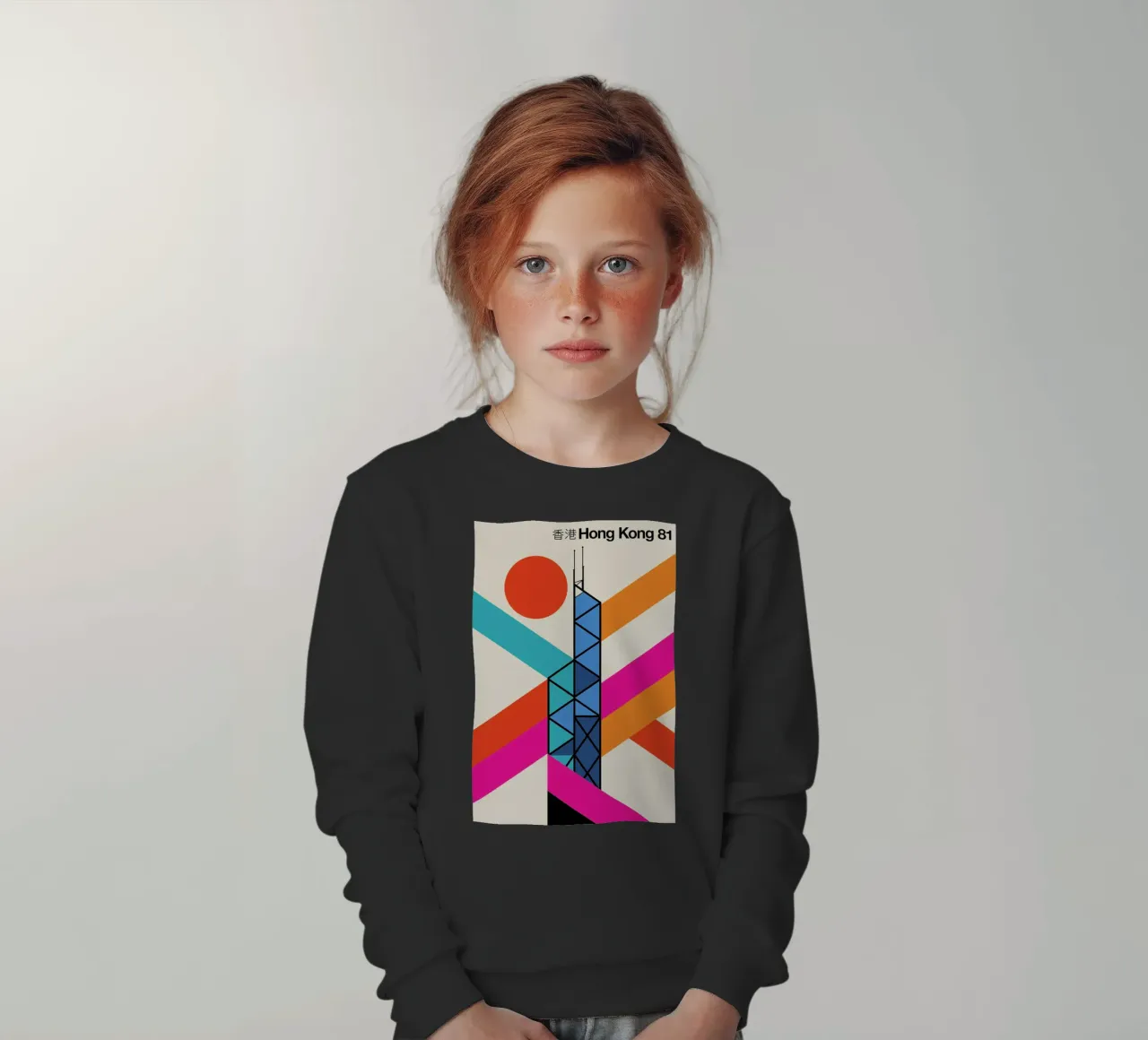Hong Kong 81 felpa bambino da Bo Lundberg