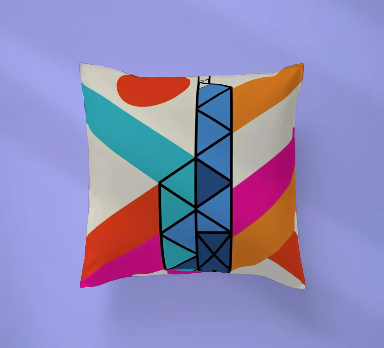 Hong Kong 81 cuscino da Bo Lundberg