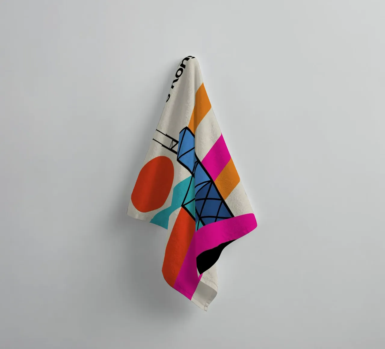 Hong Kong 81 asciugamano da bagno da Bo Lundberg