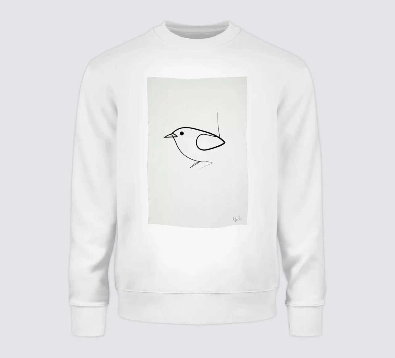 Simple as a Bird felpa da Quibe