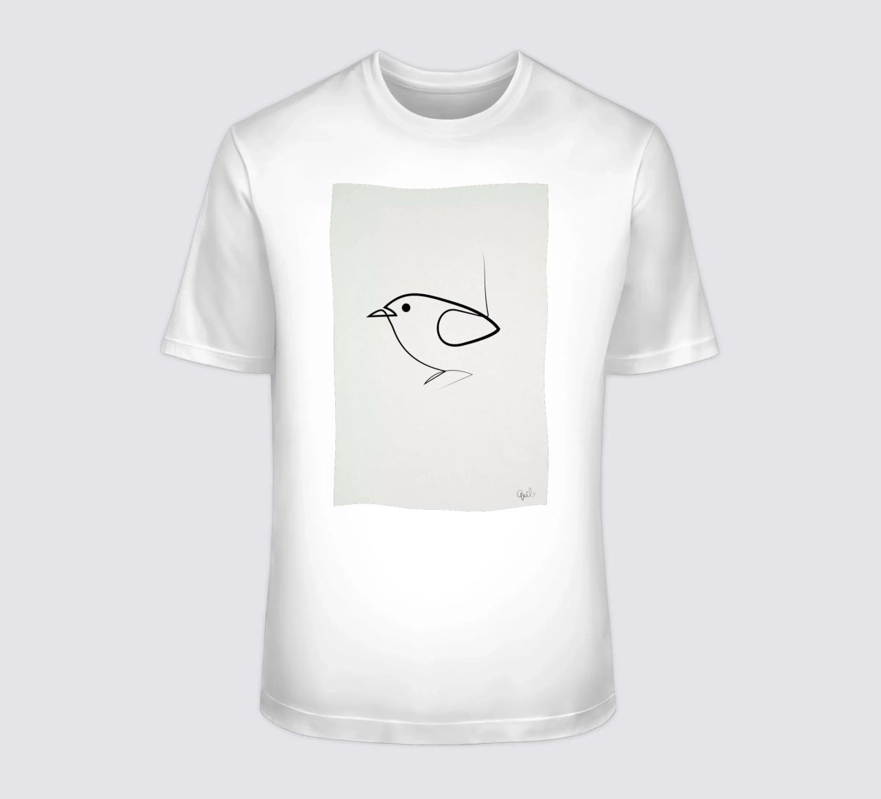 Simple as a Bird t-shirt da Quibe