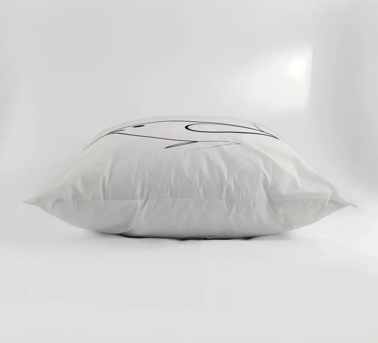 Simple as a Bird decorative cushion by Quibe