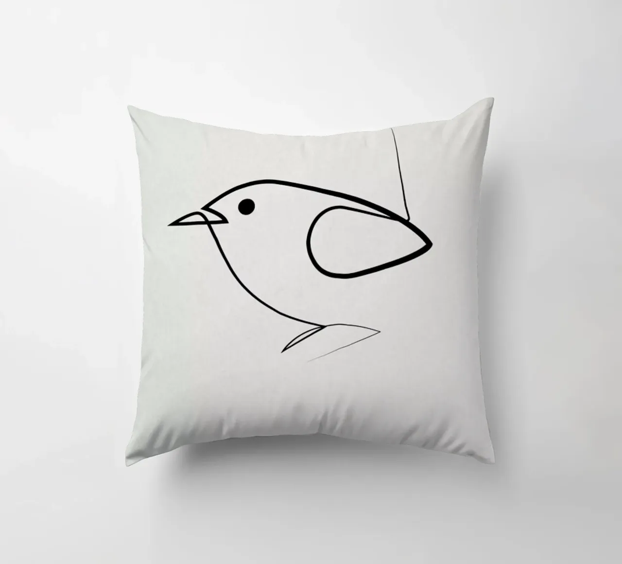 Simple as a Bird cuscino da Quibe
