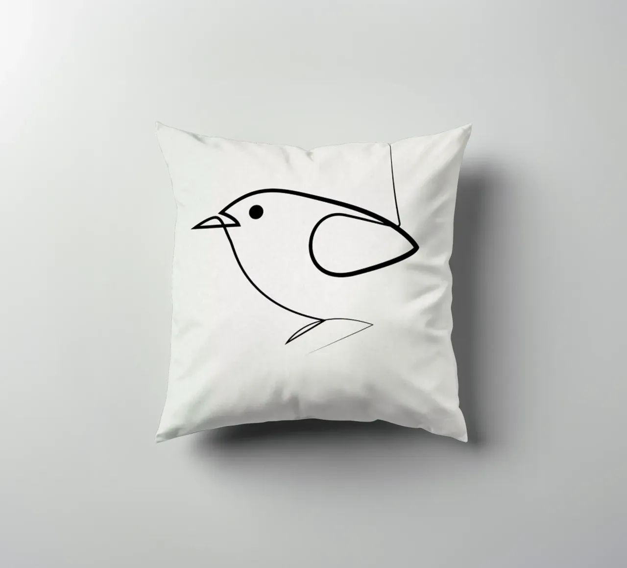 Simple as a Bird cuscino da Quibe