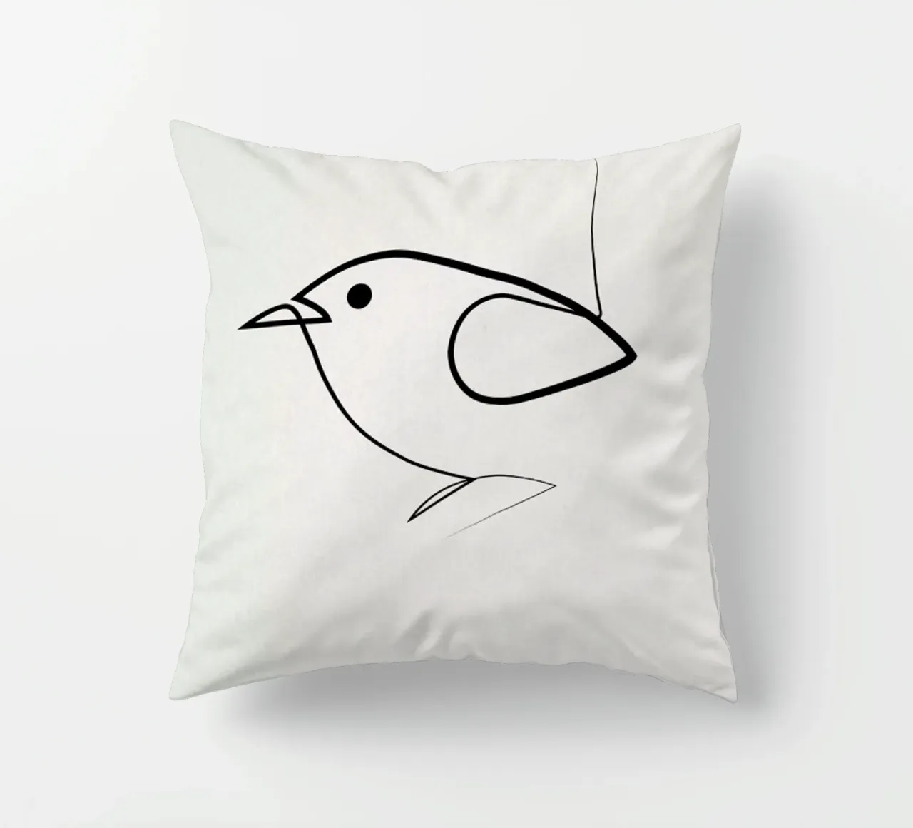 Simple as a Bird cuscino da Quibe