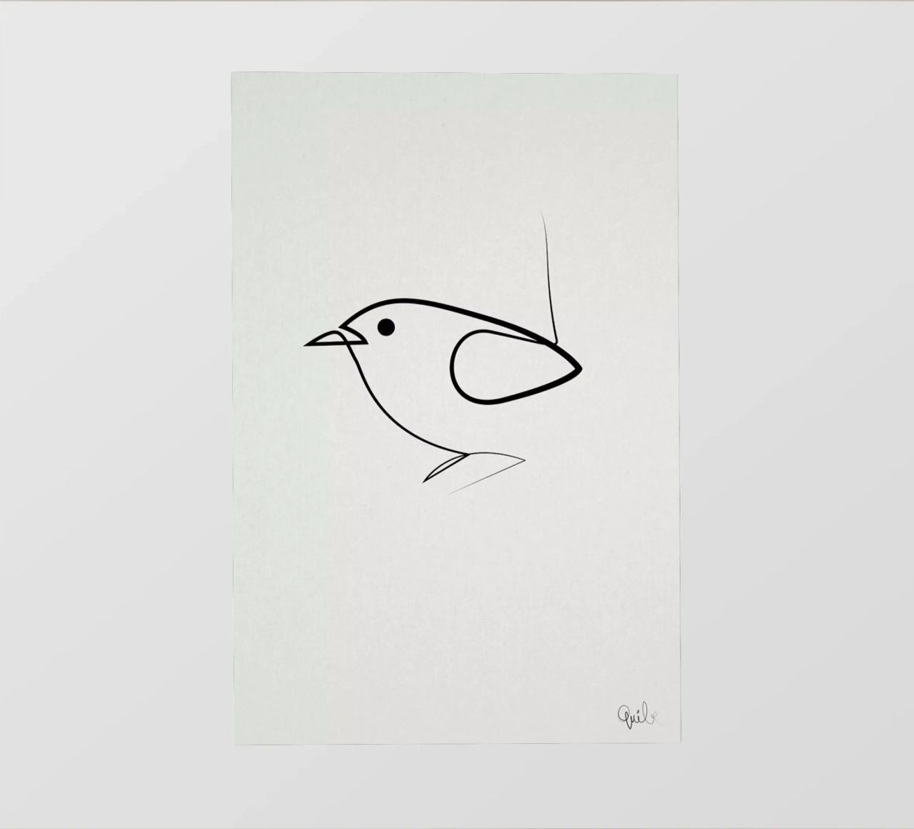 Simple as a Bird pellicola backlit da Quibe