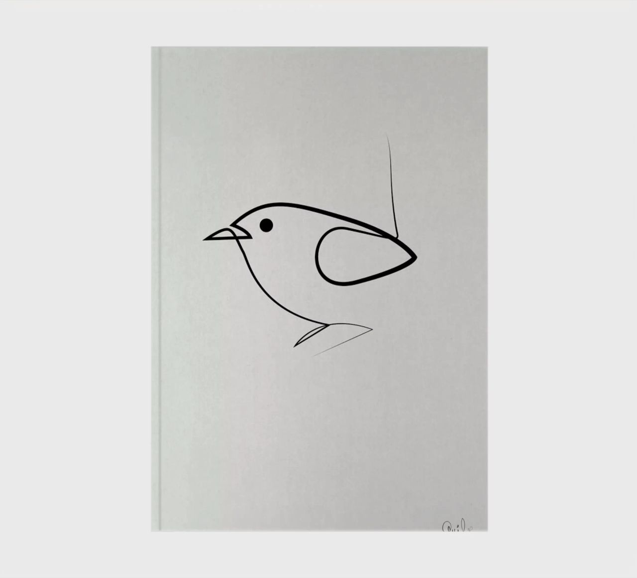 Simple as a Bird notebook by Quibe