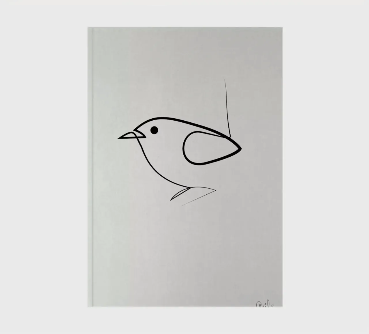 Simple as a Bird notebook by Quibe
