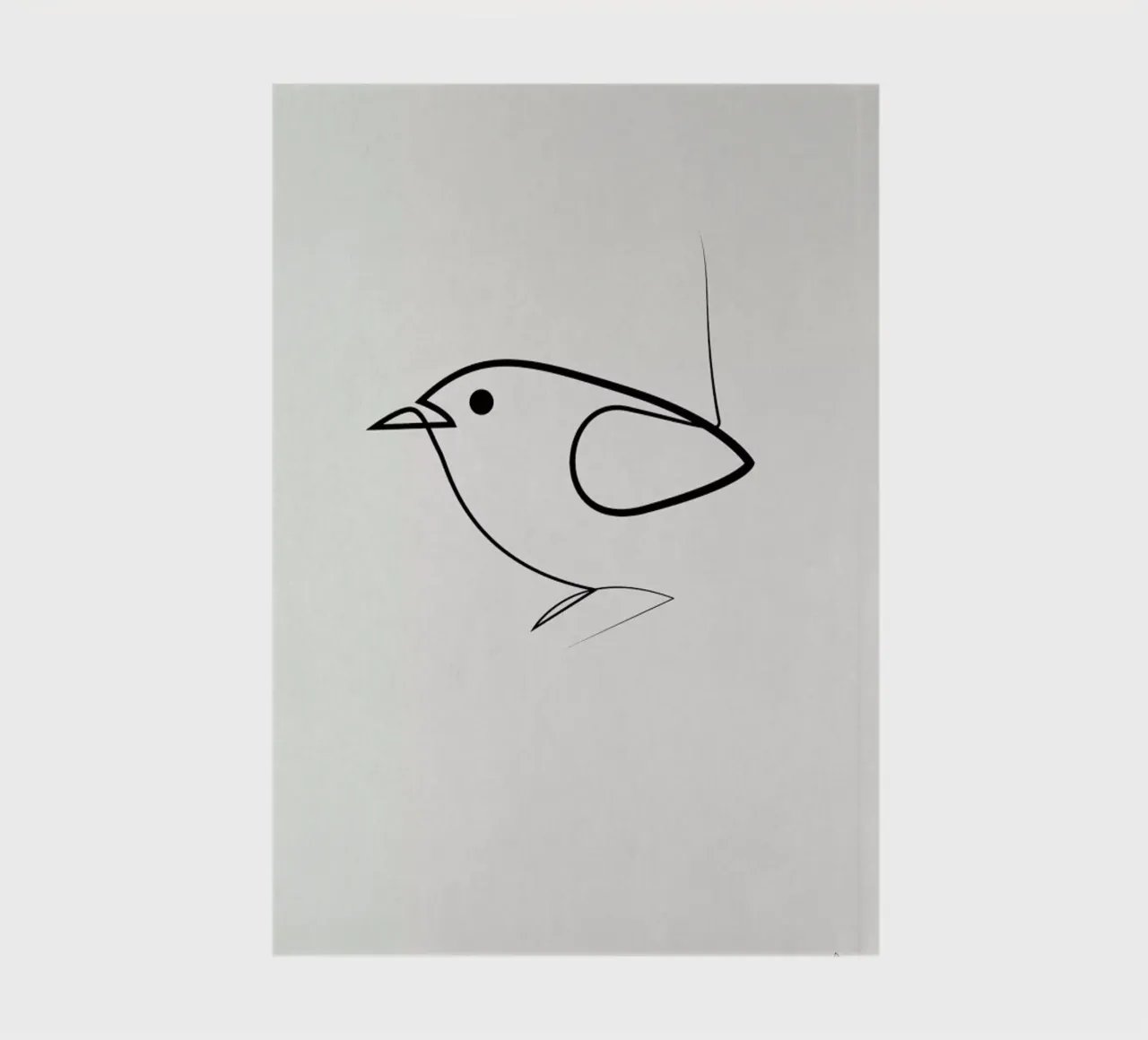 Simple as a Bird notebook by Quibe