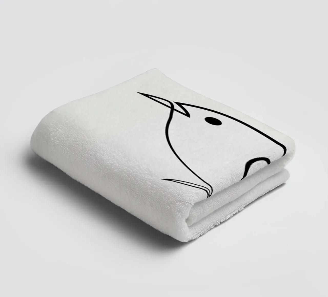 Simple as a Bird asciugamano da bagno da Quibe