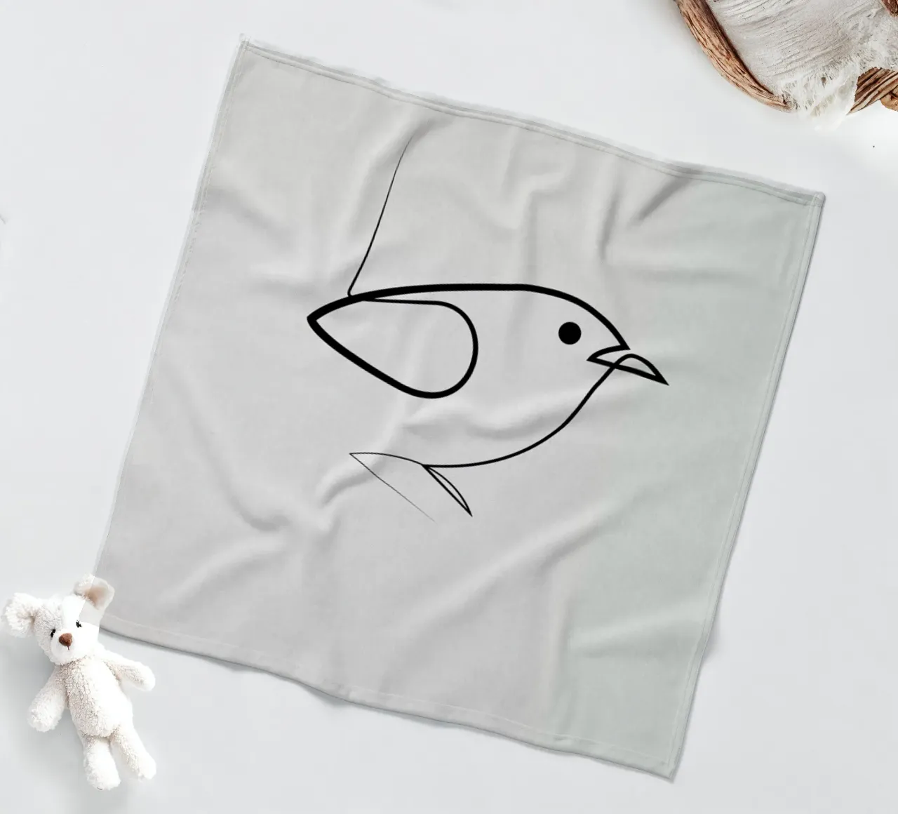 Simple as a Bird coperta in pile da Quibe