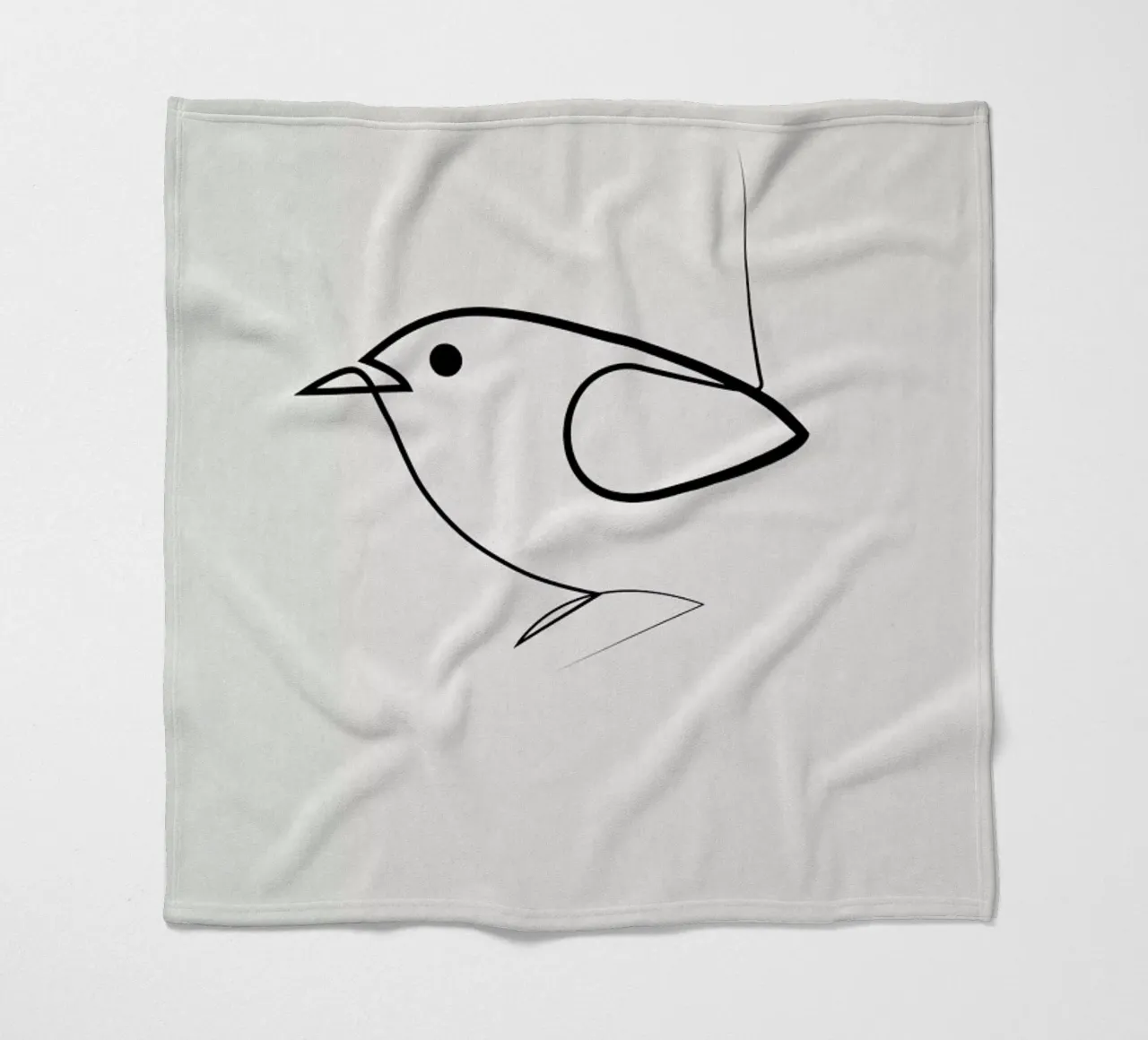 Simple as a Bird coperta in pile da Quibe
