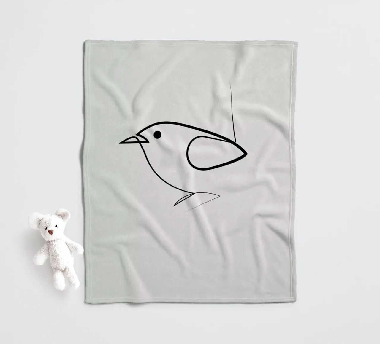Simple as a Bird coperta in pile da Quibe