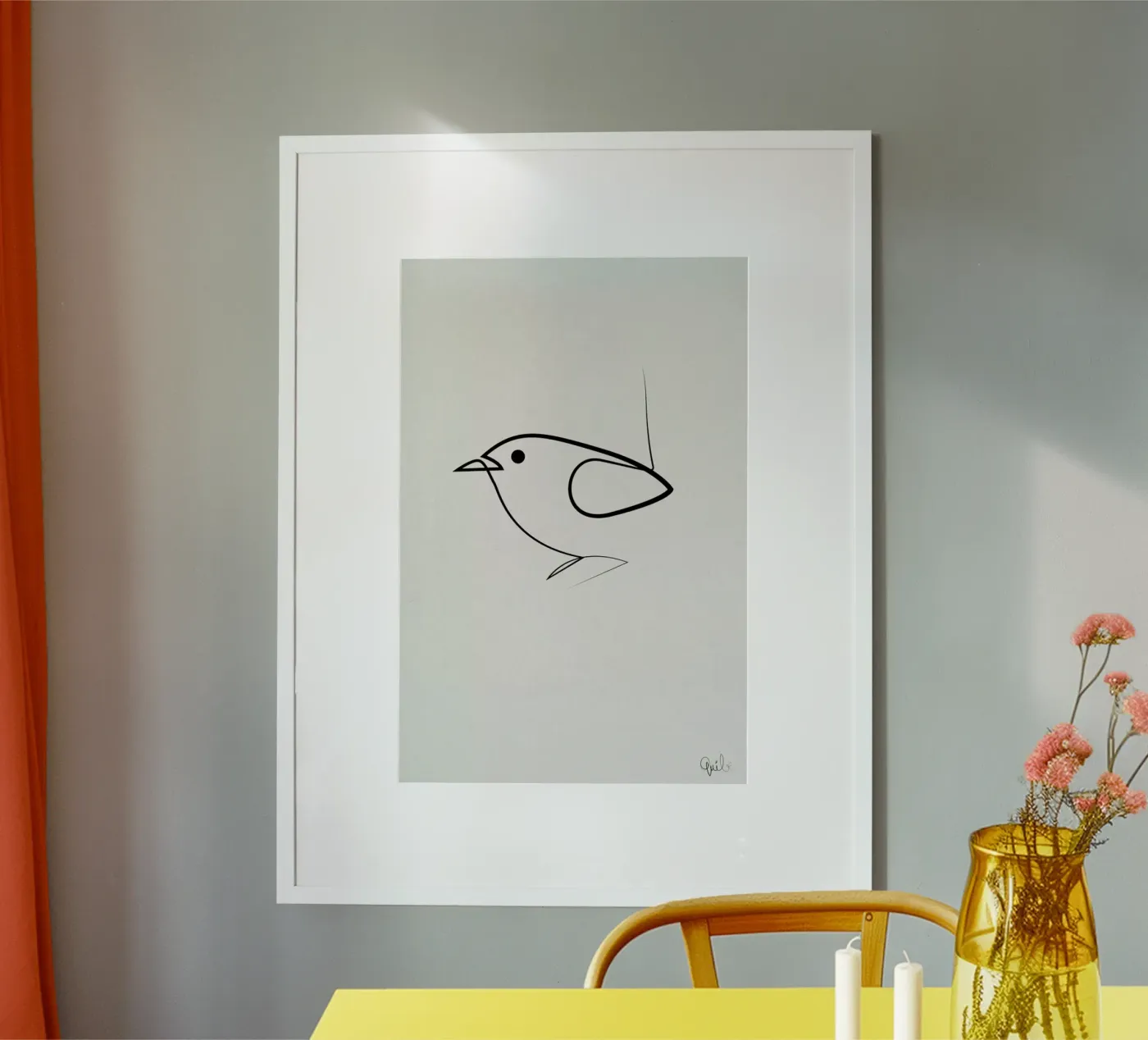 Simple as a Bird poster da Quibe
