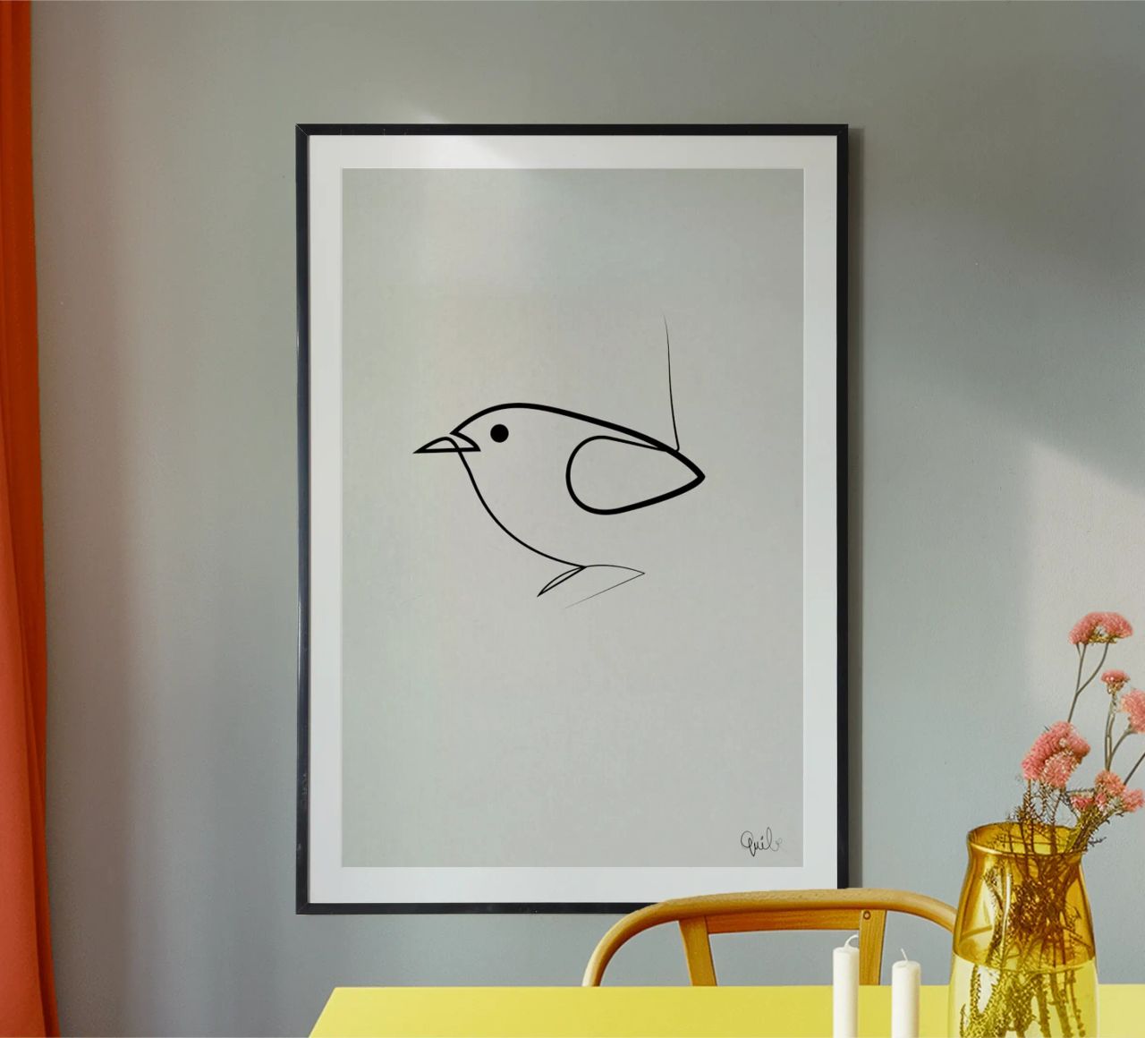 Simple as a Bird carta hahnemühle da Quibe