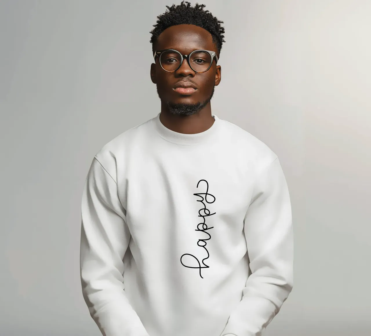 happy felpa da LIMITED EDITION LETTERS