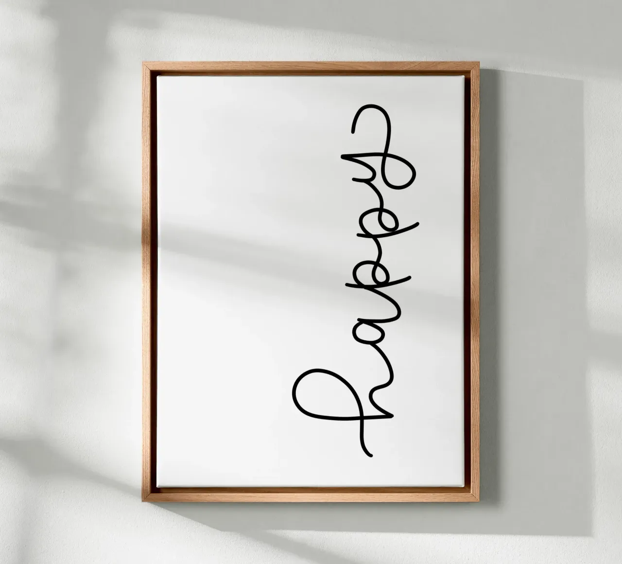 happy canvas met Baklijst van LIMITED EDITION LETTERS
