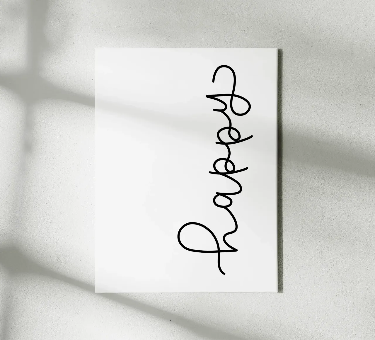 happy canvas met Baklijst van LIMITED EDITION LETTERS