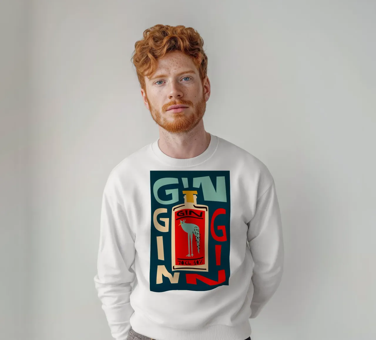 Gin Gin Gin felpa da Fox & Velvet