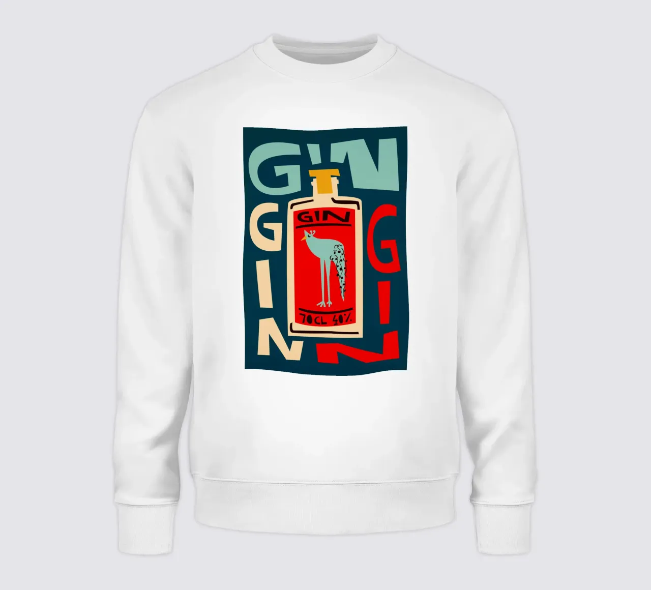 Gin Gin Gin felpa da Fox & Velvet