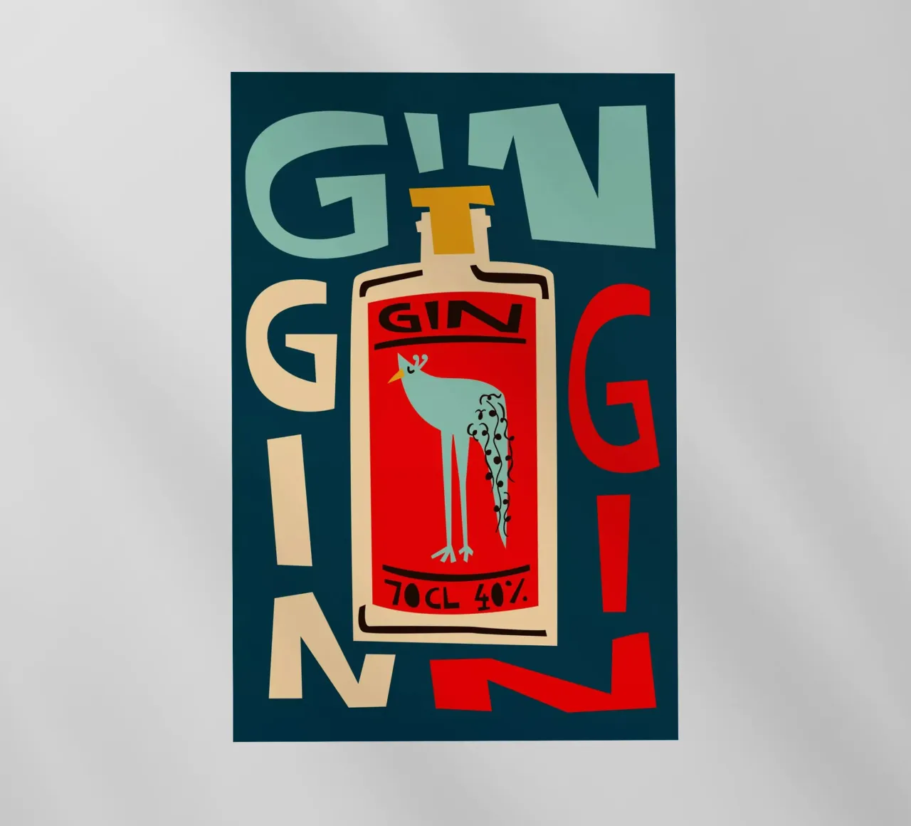 Gin Gin Gin pellicola backlit da Fox & Velvet