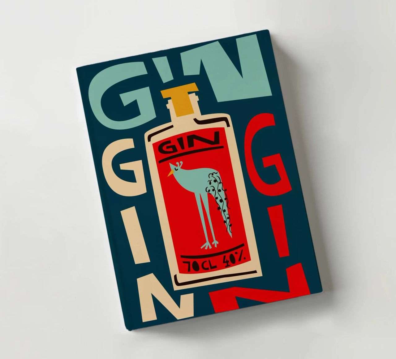 Gin Gin notebook by Fox & Velvet