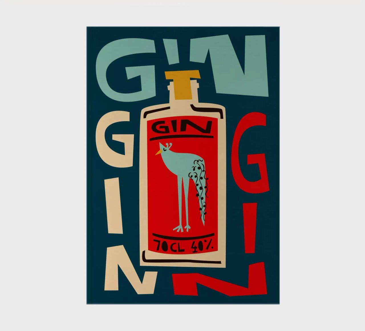 Gin Gin notebook by Fox & Velvet