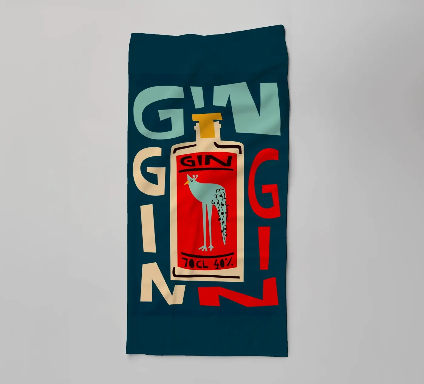 Gin Gin badhanddoek van Fox & Velvet