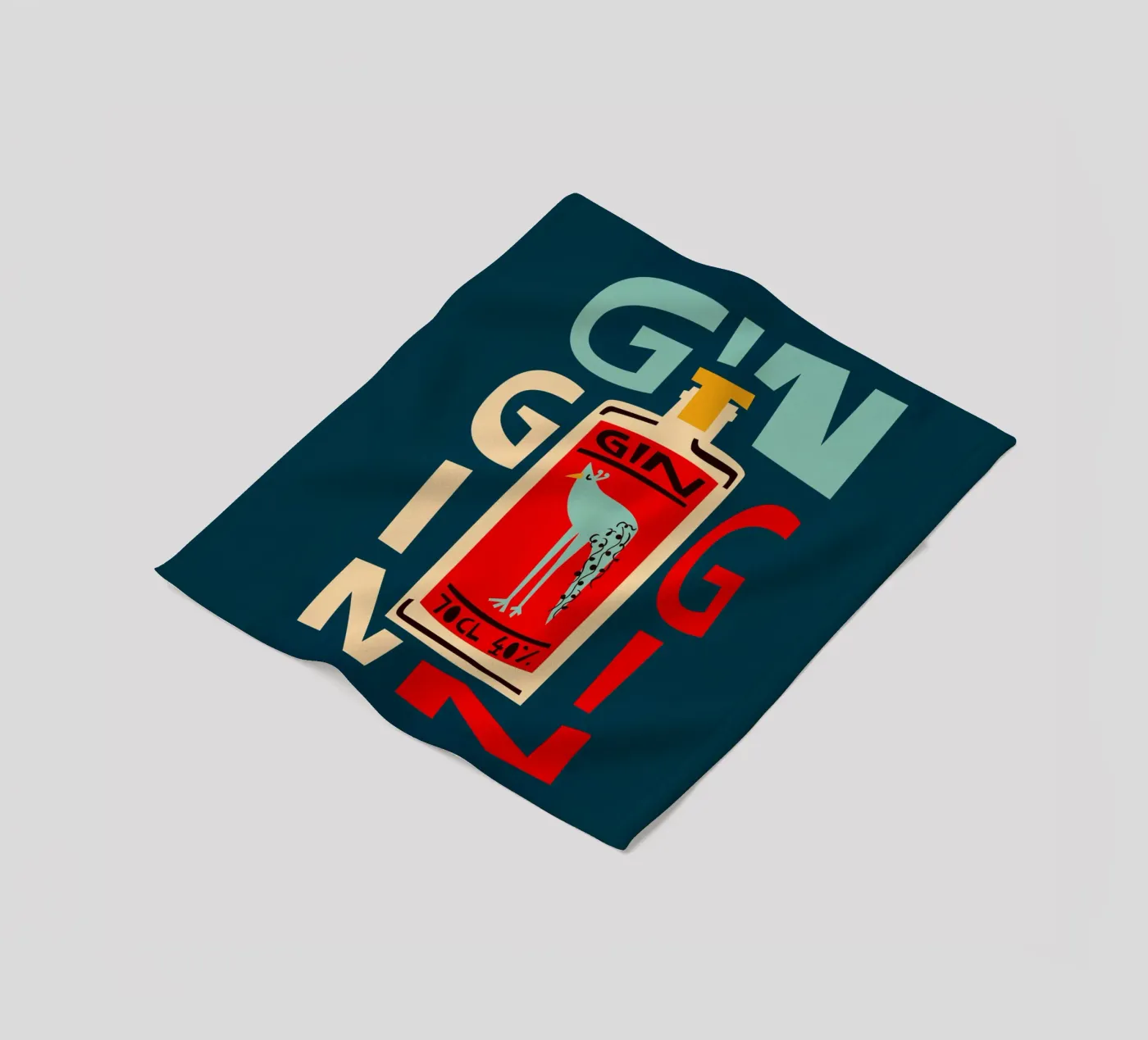 Gin Gin fleecedeken van Fox & Velvet