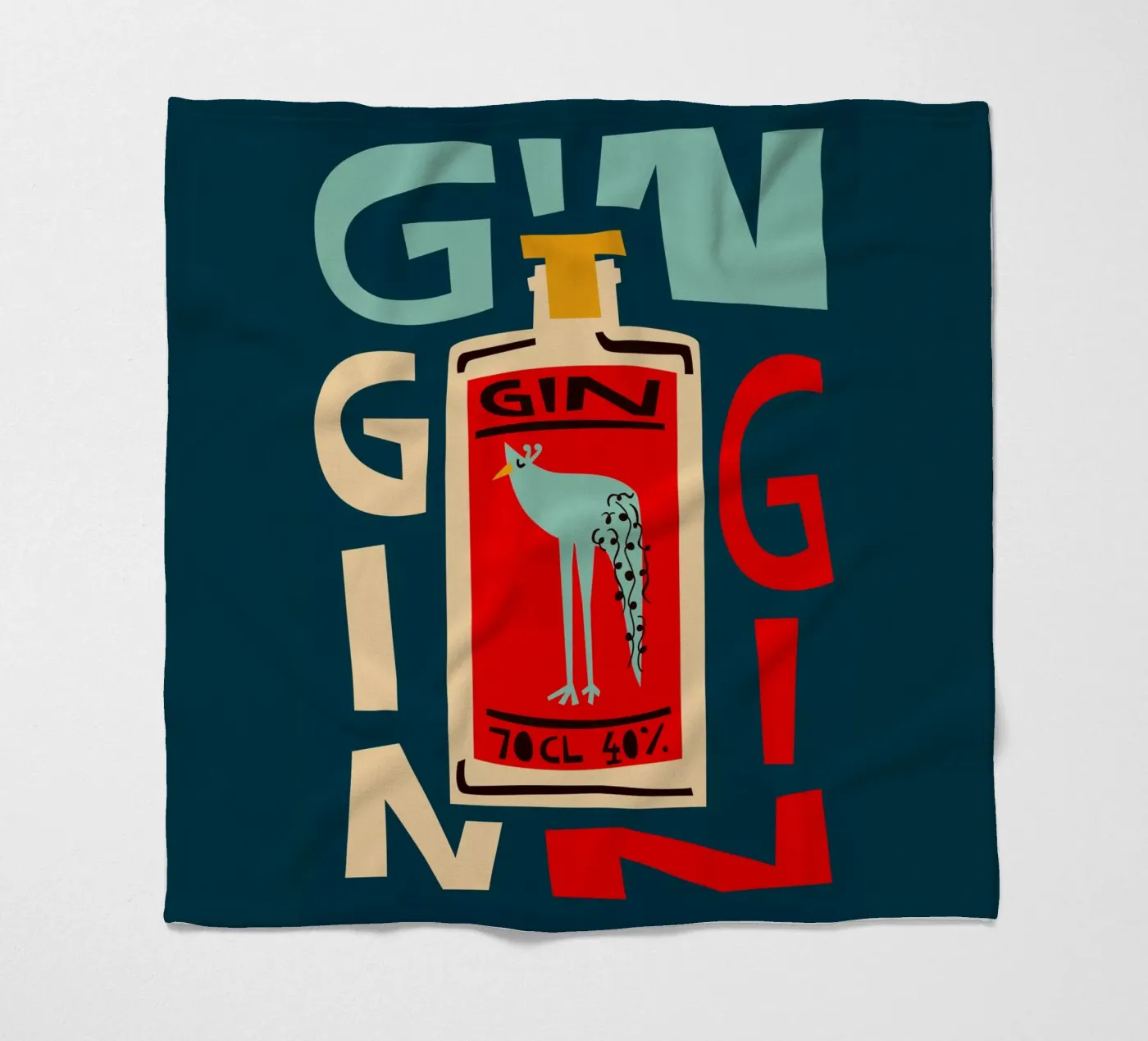 Gin Gin fleecedeken van Fox & Velvet