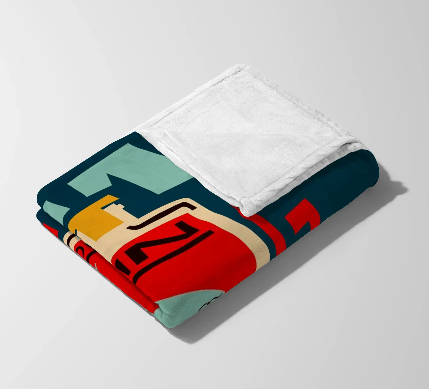 Gin Gin fleecedeken van Fox & Velvet