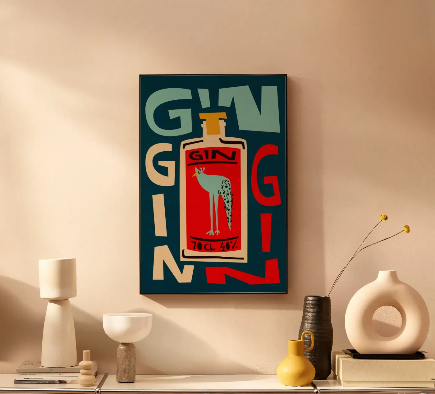 Gin Gin Gin plexiglass da Fox & Velvet