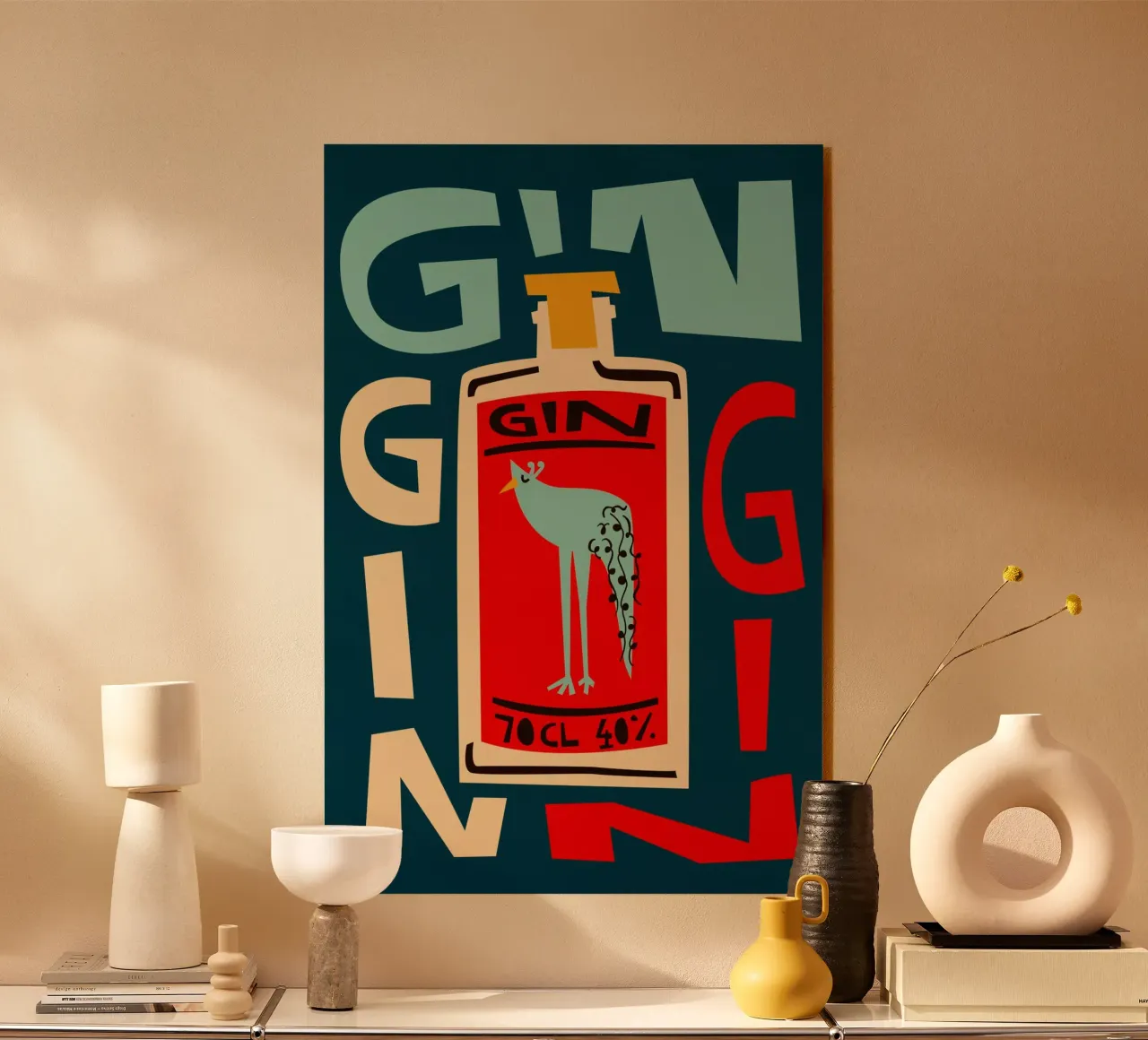 Gin Gin Gin plexiglass da Fox & Velvet