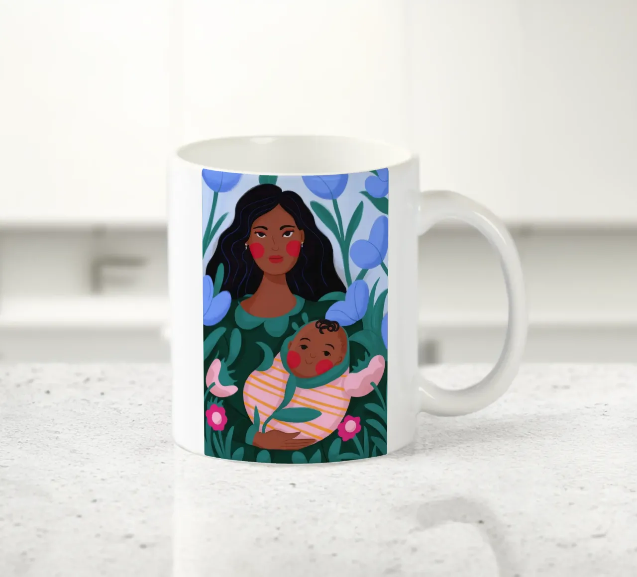 Legame madre-figlio tazza in ceramica da Emery Kate