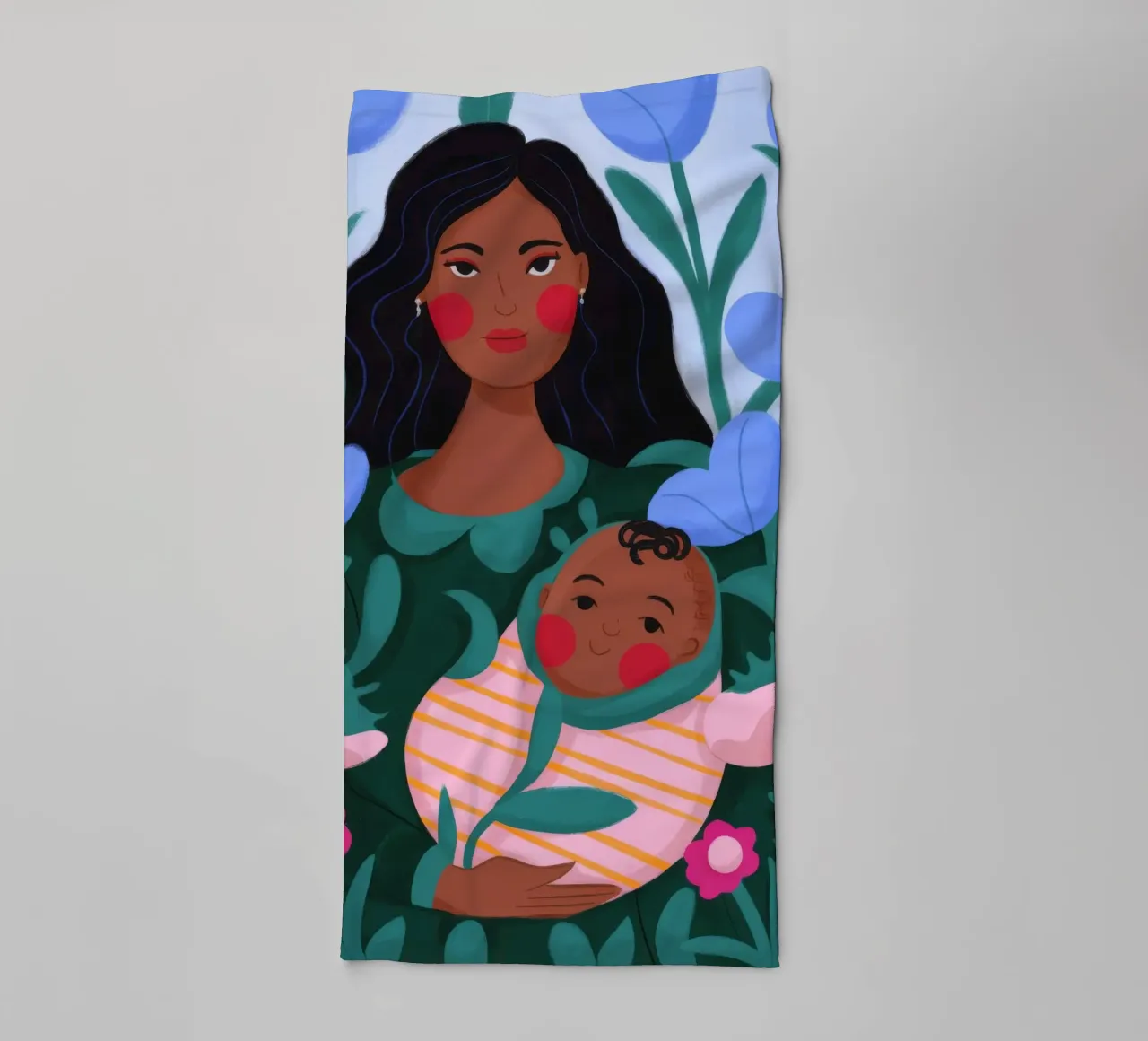 Mutter-Kind-Bindung Handtuch von Emery Kate
