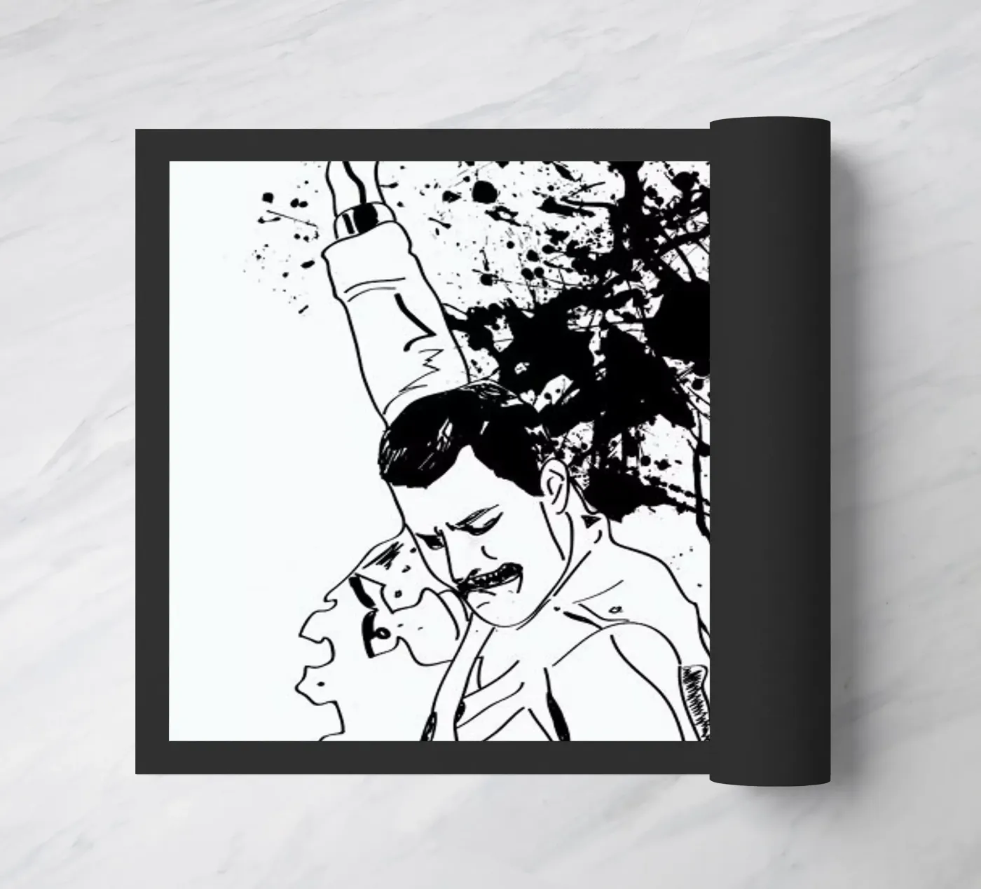 Freddie doormat by AS Art