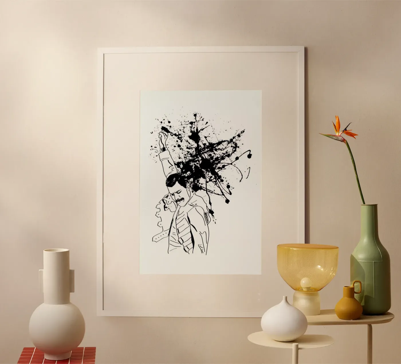 Freddie poster van AS Art